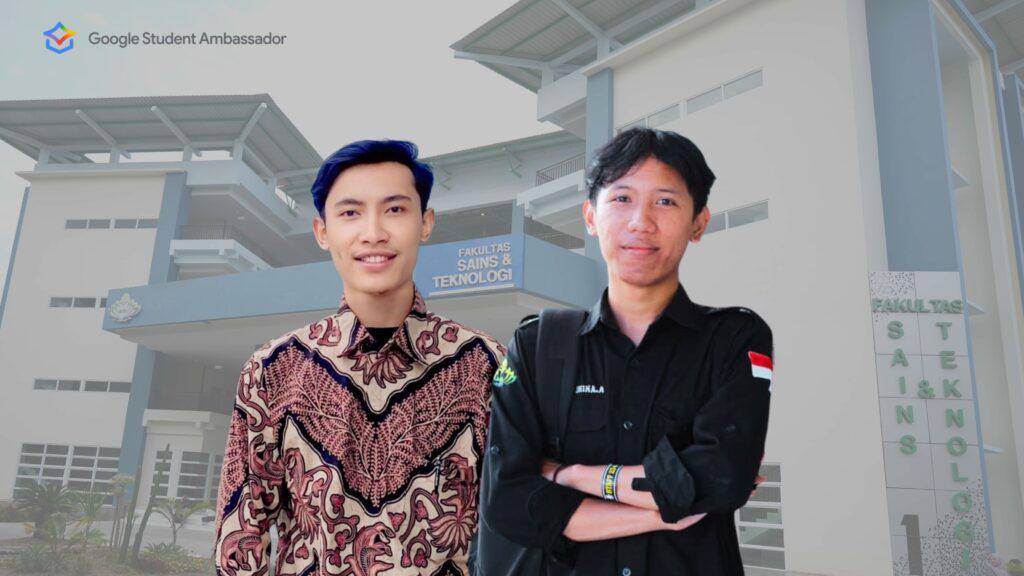 Dian Apriliansah dan Rama Dhika Arvembi, Dua mahasiswa Program Studi Sistem Informasi, Fakultas Sains dan Teknologi Resmi Terpilih Sebagai Google Student Ambassador (GSA) 2025 (Dok.UIN Raden Intan Lampung)