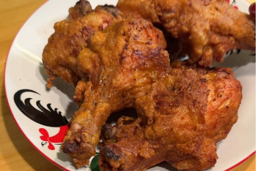 Tangkapan layar ayam goreng kipas buatan Esterlita Alexander