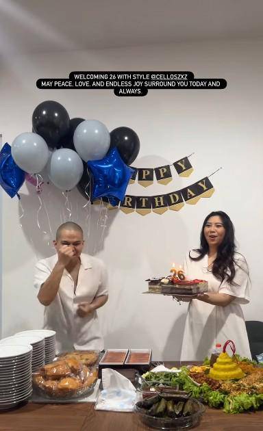 Cellos umumkan kehamilan sang istri, Natasha Putri