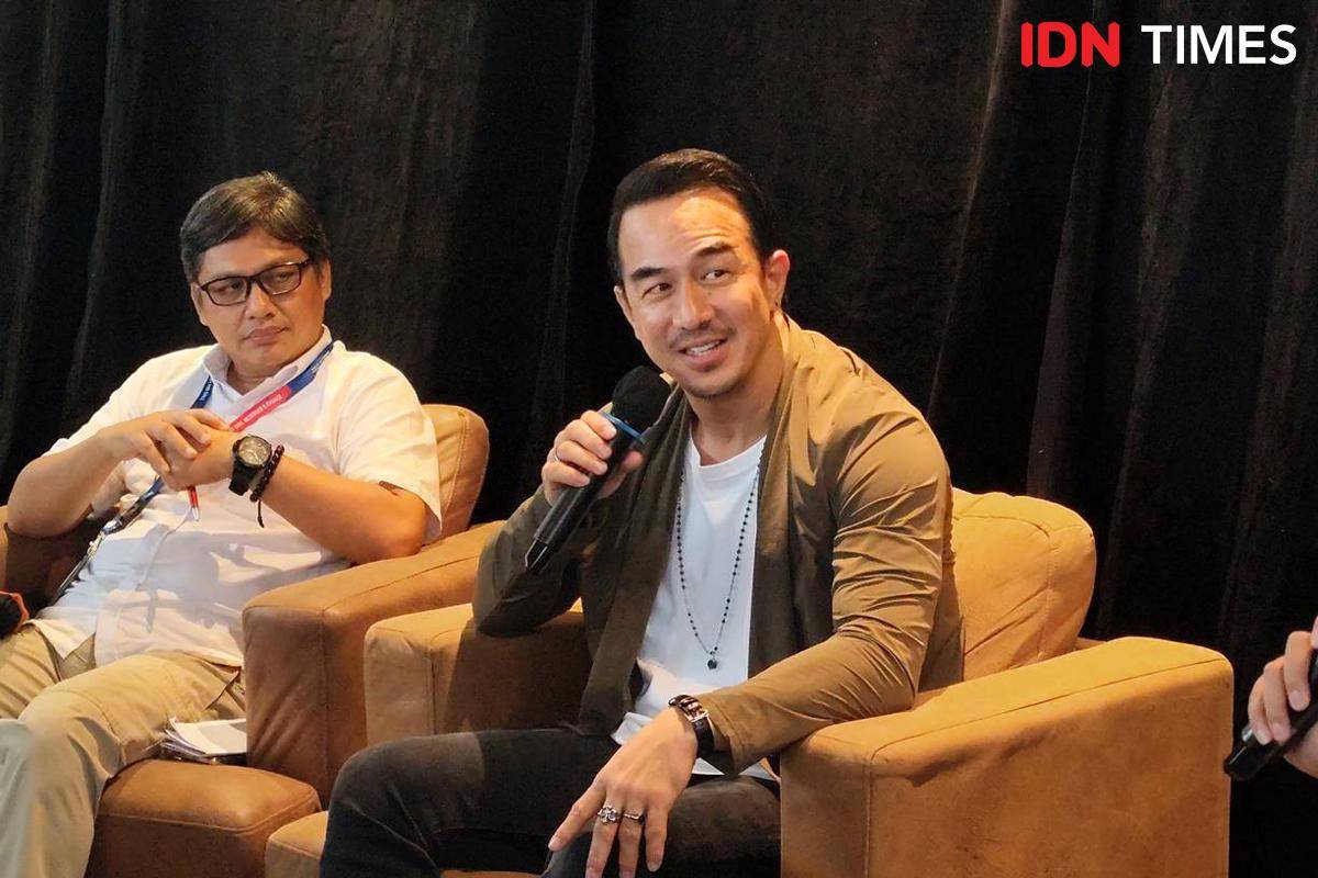 Joe Taslim saat ditemui di Wangsa Kemang, Jakarta, Selasa (16/9/2025)