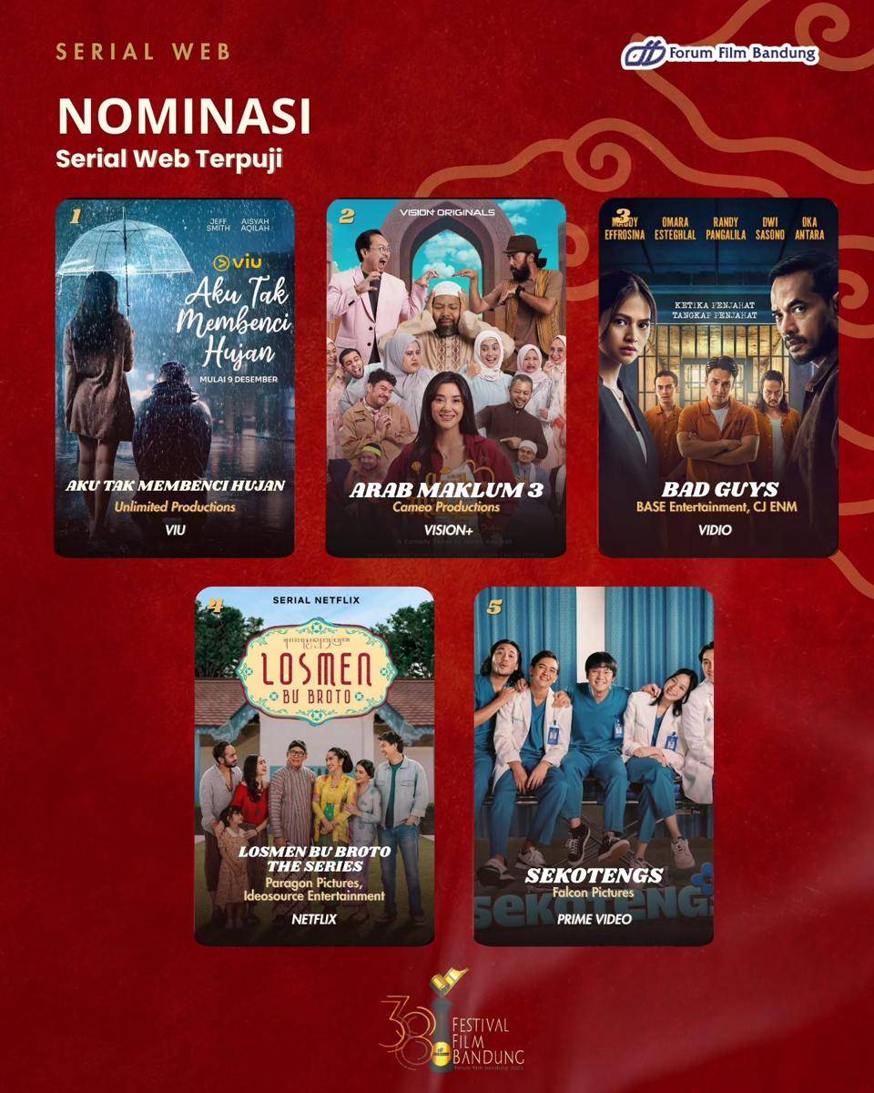Nominasi Festival Film Bandung 2025