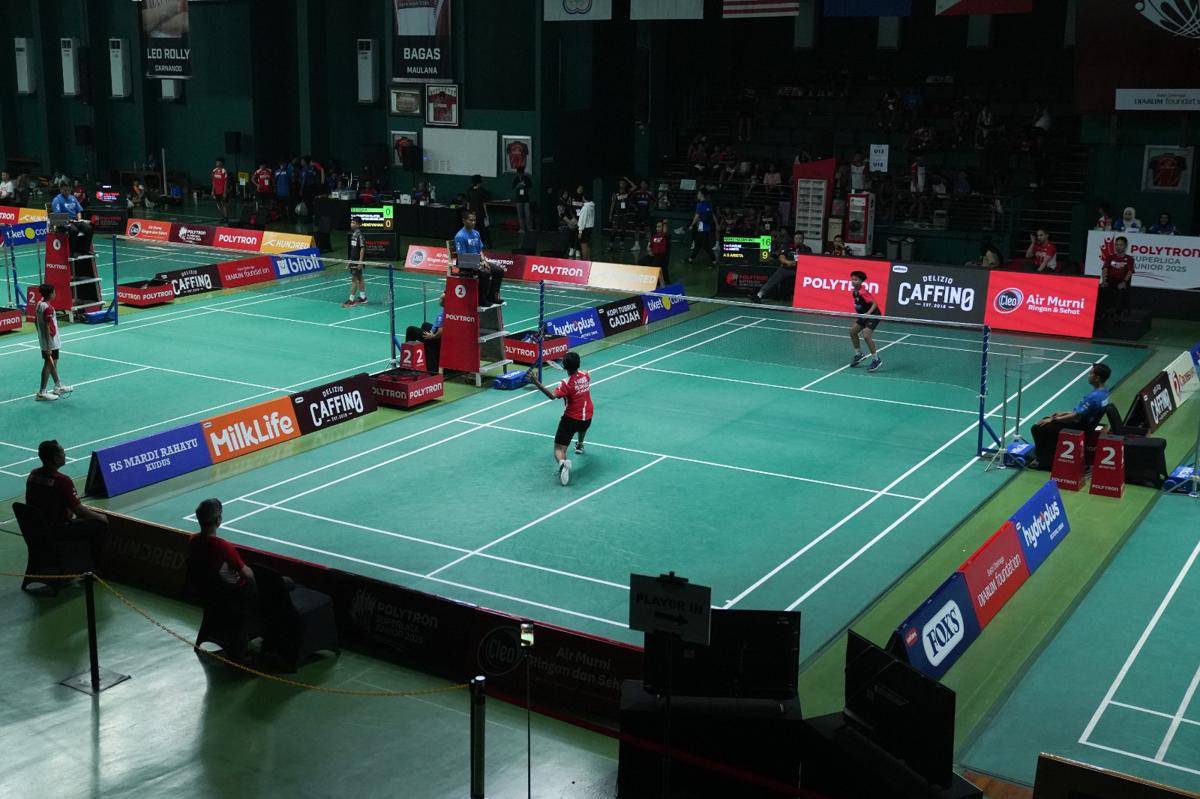 Suasana pertandingan Polytron Superliga Junior. (Dok. Megapro)