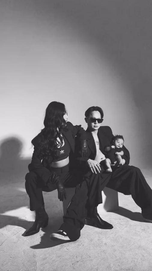 Potret Erika Carlina bareng DJ Bravy dan Baby Andrew