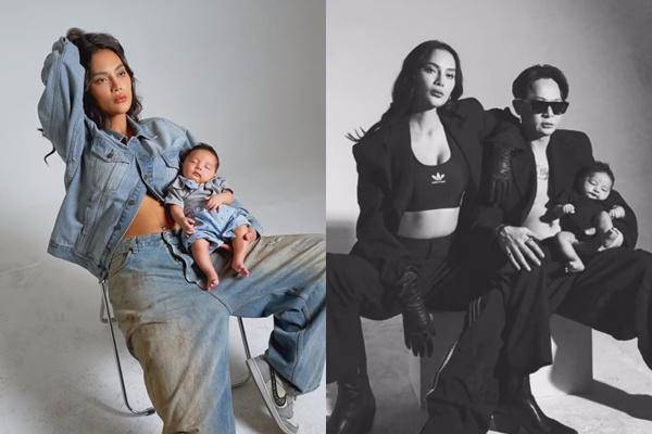 Potret Erika Carlina bareng DJ Bravy dan Baby Andrew