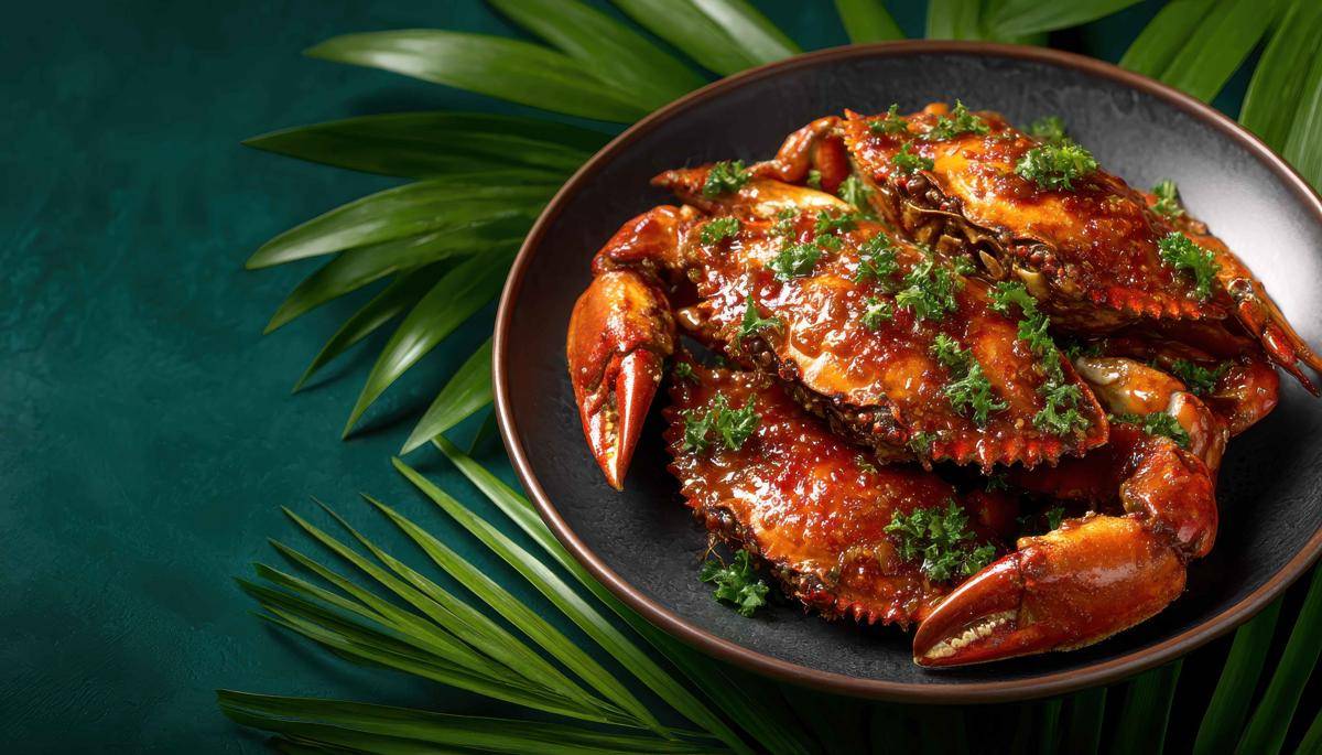ilustrasi chilli crab (vecteezy.com/Kitti Moungmaitho)
