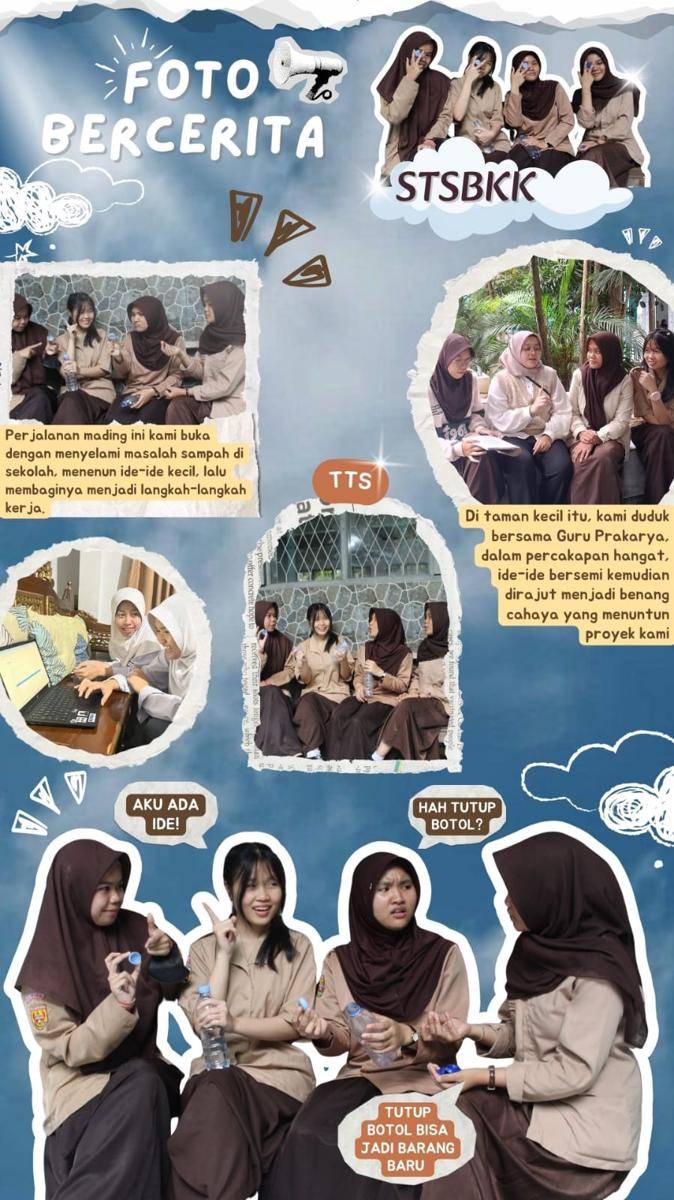 Mading STSBKK SMAN 1 Cibadak
