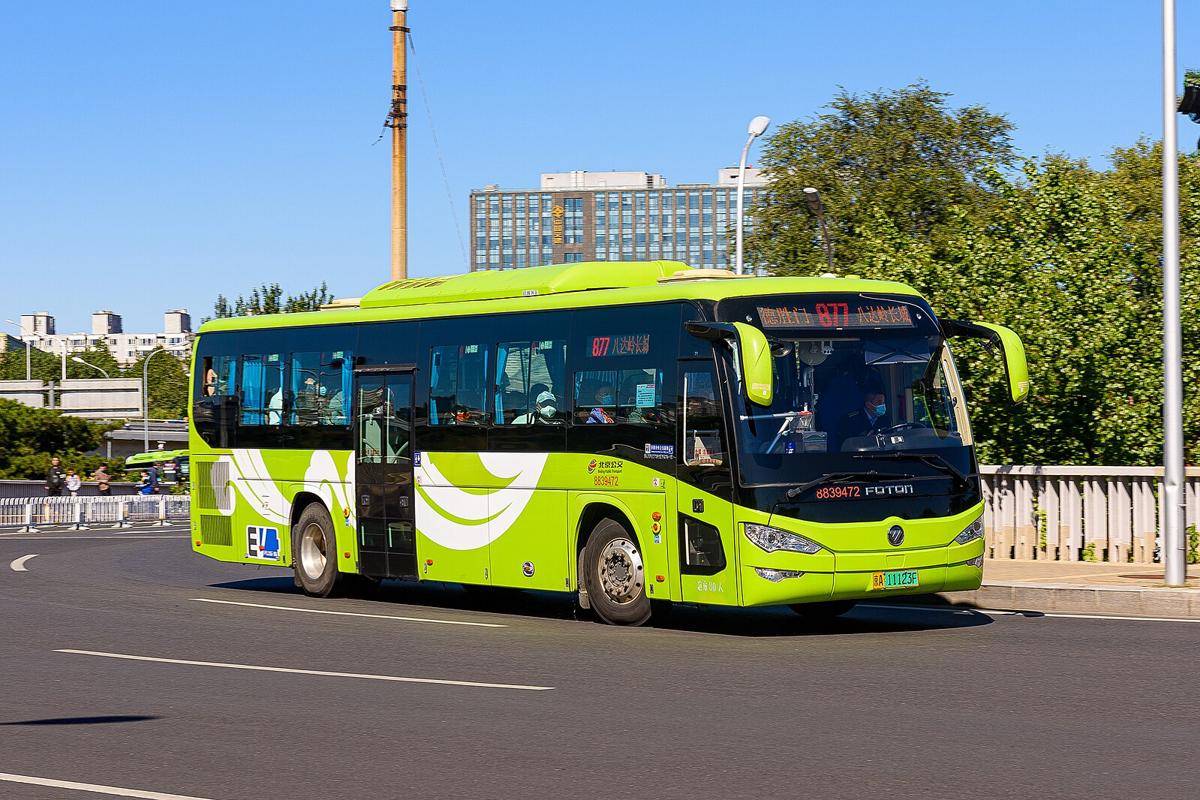 ilustrasi bus di Deshengmen Bus Station