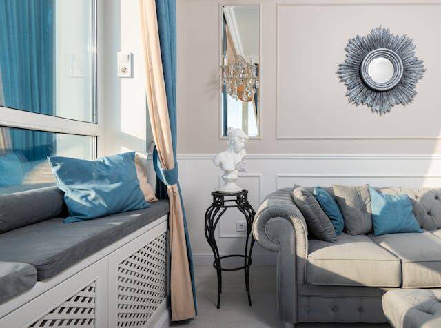 Ilustrasi desain interior coastal (Pexels.com/Max Vakhtbovycn)