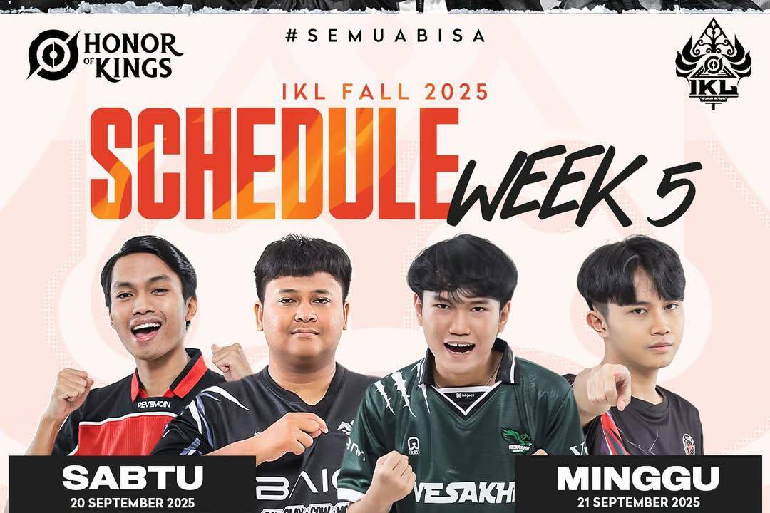 Jadwal pertandingan IKL Fall 2025