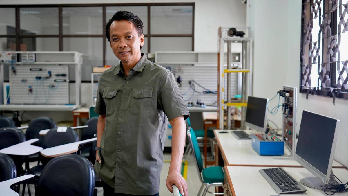 Dosen Teknik Mesin UMY, Ir. Berli Paripurna Kamiel, pengembang teknologi getaran untuk deteksi kebocoran pipa (dok. istimewa)