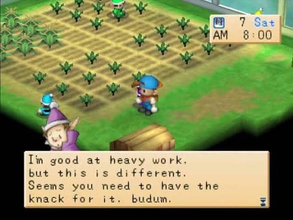 gameplay Harvest Moon: Back to Nature