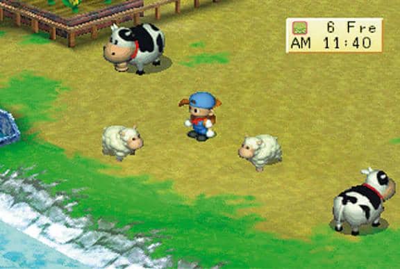 gameplay Harvest Moon: Back to Nature