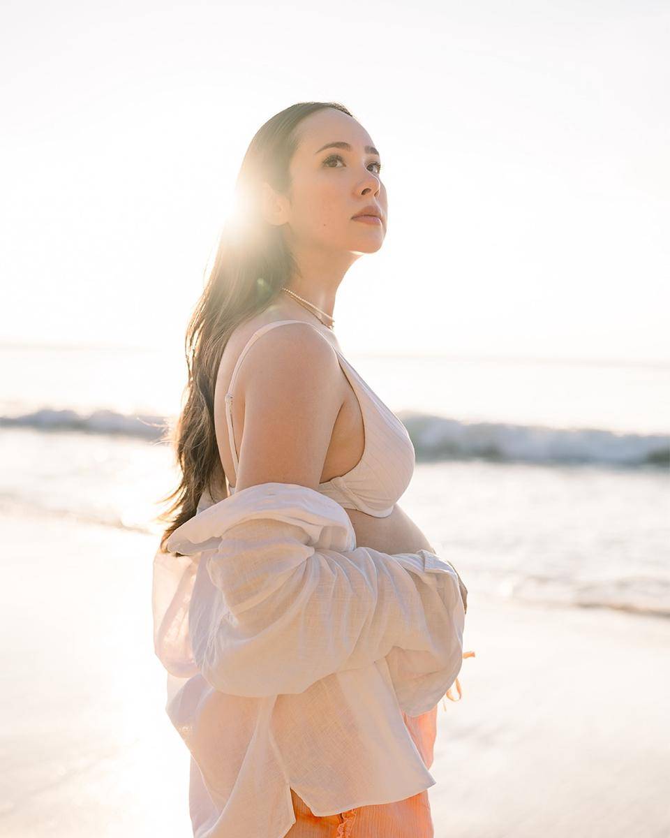 Pemotretan Maternity Pamela Bowie (Instagram.com/pammybowie)