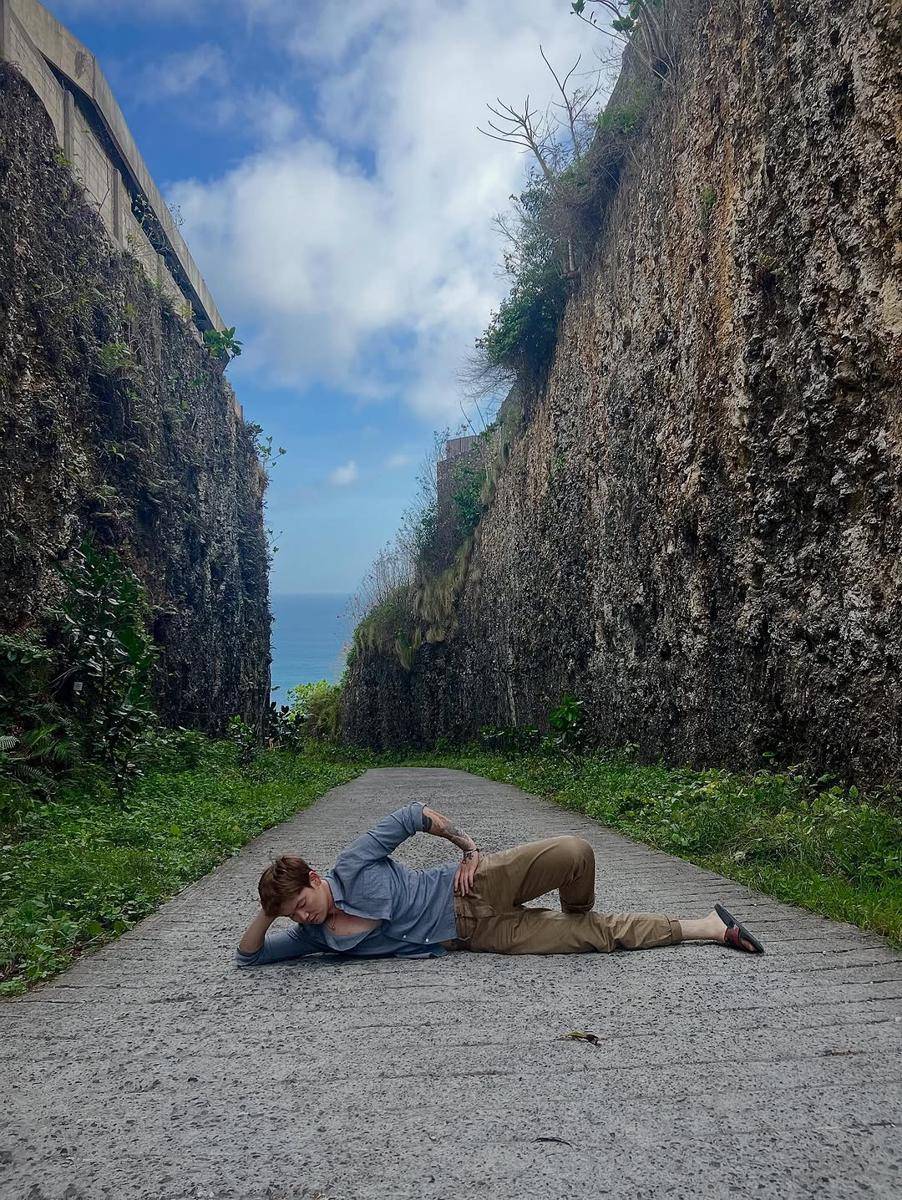 potret liburan Zelo B.A.P di Bali (instagram.com/byzelo)