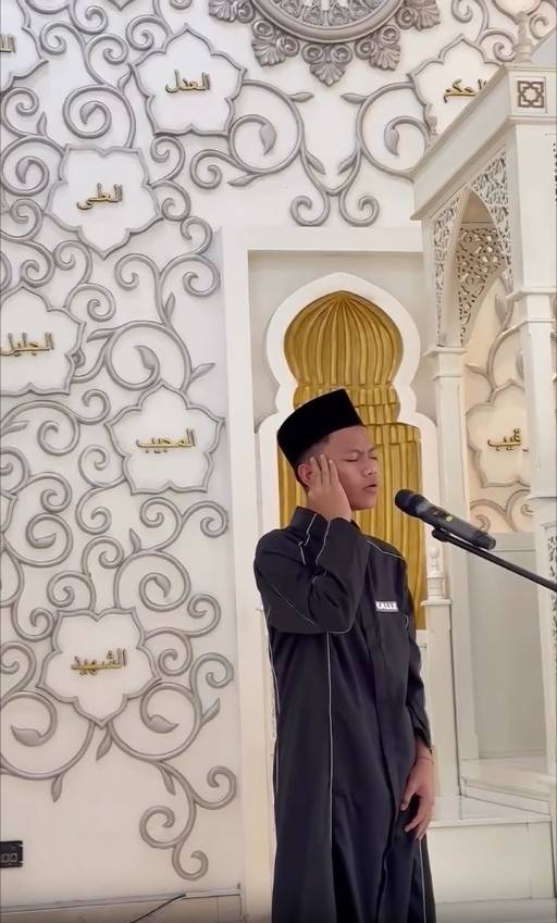 Farel Prayoga menang lomba azan