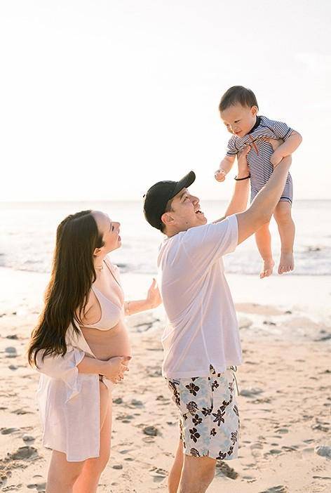 Pemotretan Maternity Pamela Bowie (Instagram.com/pammybowie)