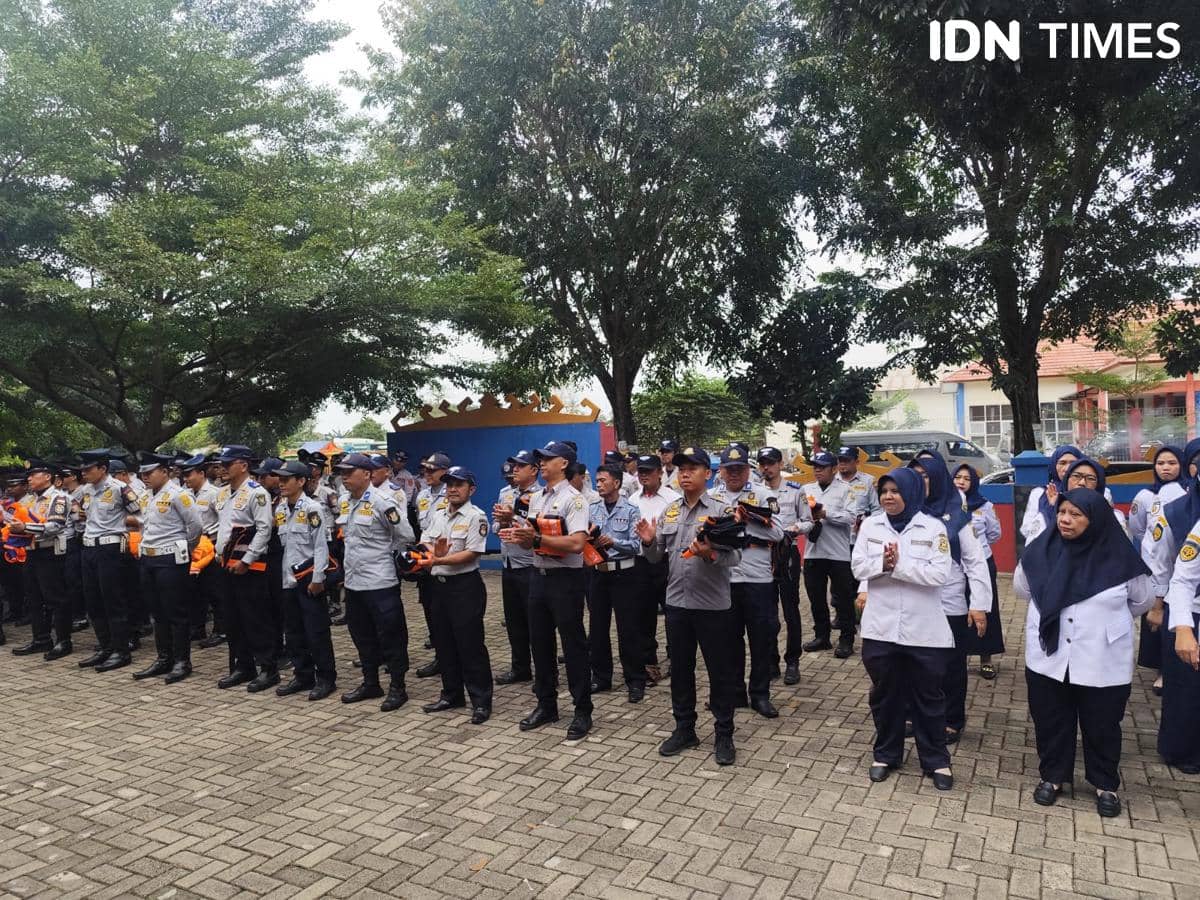 Dishub Bandar Lampung. (IDN Times/Muhaimin)