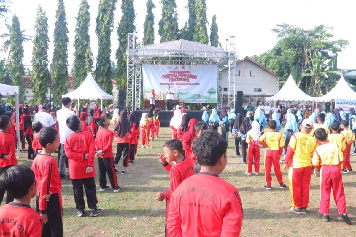 Festival Olahraga Tradisional di Lapangan Mulyodadi, Kapanewon Bambanglipuro Bantul