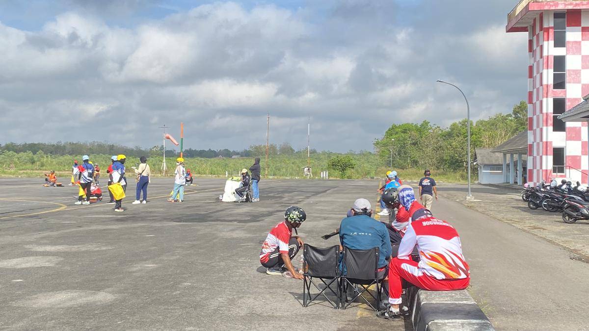 Porda DIY 2025: Gunungkidul Dominasi Cabor Aeromodelling