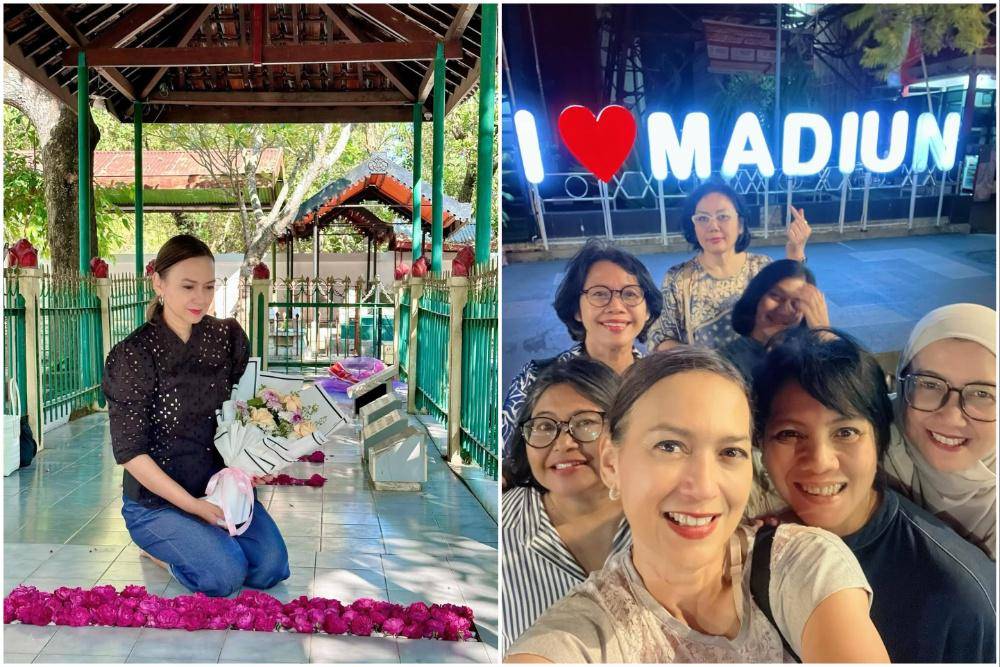 potret Ira Wibowo ke Madiun 