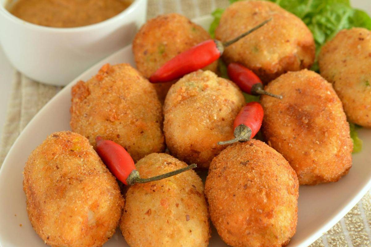 ilustrasi resep kroket udang 