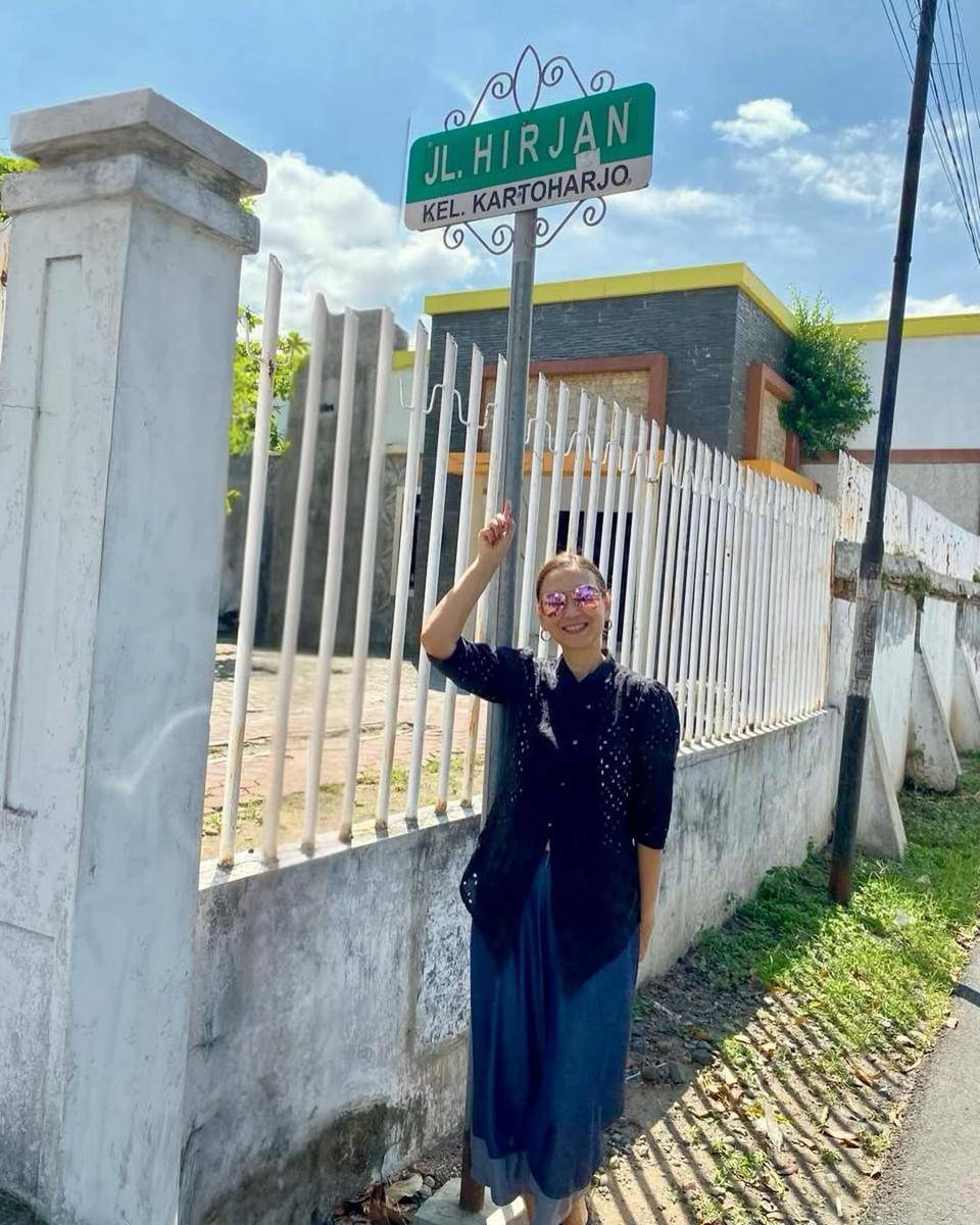 potret Ira Wibowo ke Madiun 