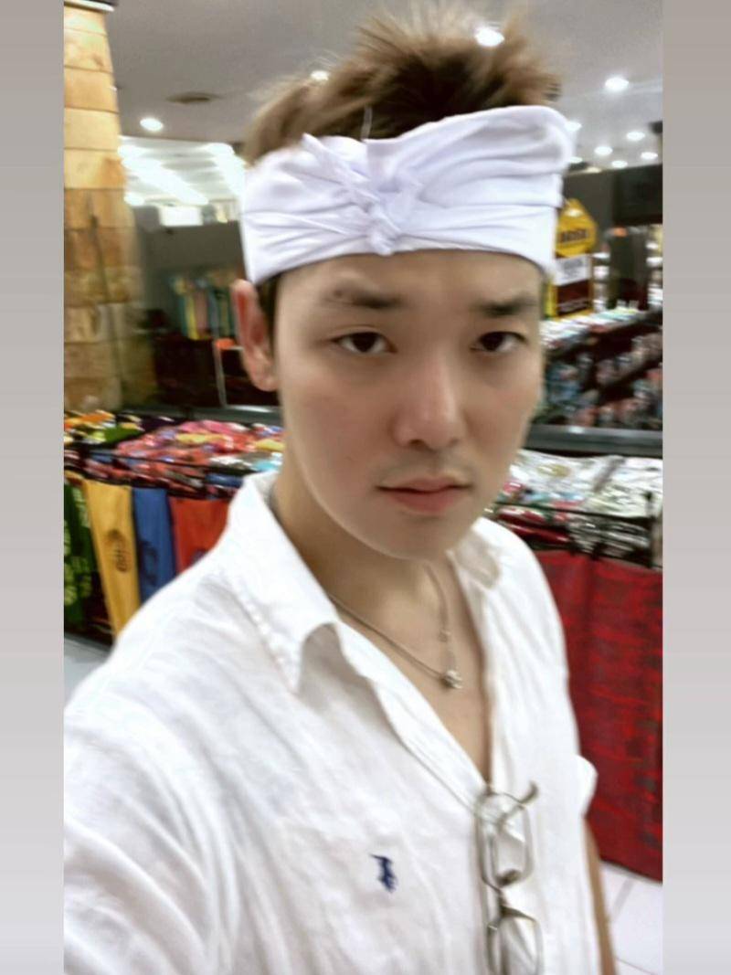 potret liburan Zelo B.A.P di Bali (instagram.com/byzelo)