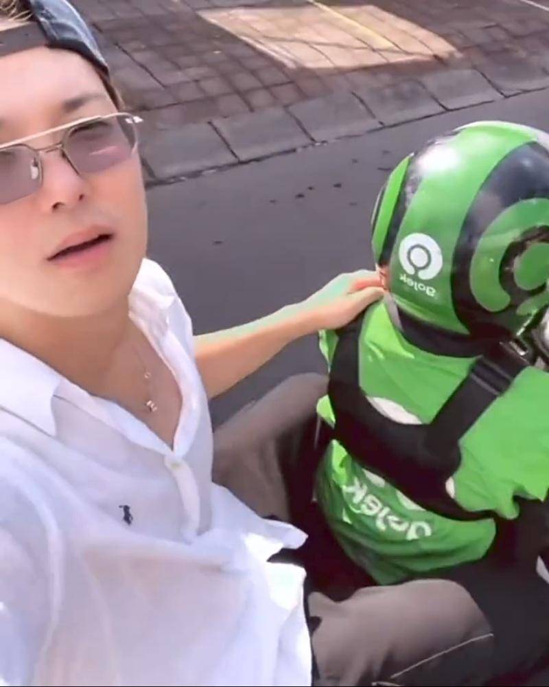 potret liburan Zelo B.A.P di Bali (instagram.com/byzelo)
