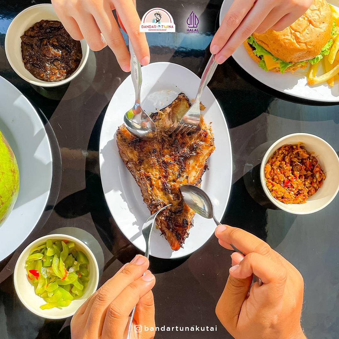 salah satu menu di Bandar Tuna Kutai (instagram.com/bandartunakutai)