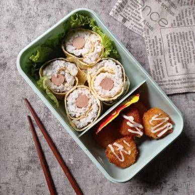 Resep nasi gulung telur sosis untuk bekal sekolah