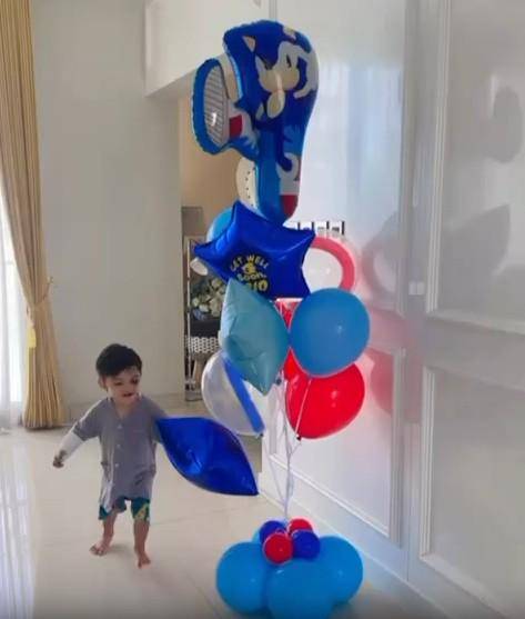 Kondisi Anak Ricky Perdana Usai Jatuh (Instagram.com/rickyperdana06)