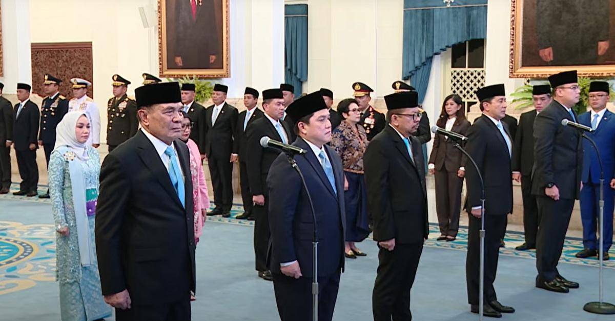Reshuffle Kabinet Merah Putih