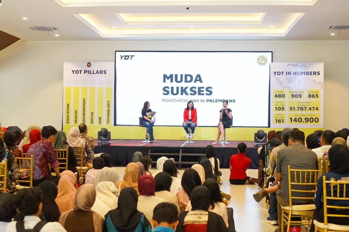 Gelaran Young on Top (YOT) 2025 di Palembang (Dok. Prudential Indoensia)jpg