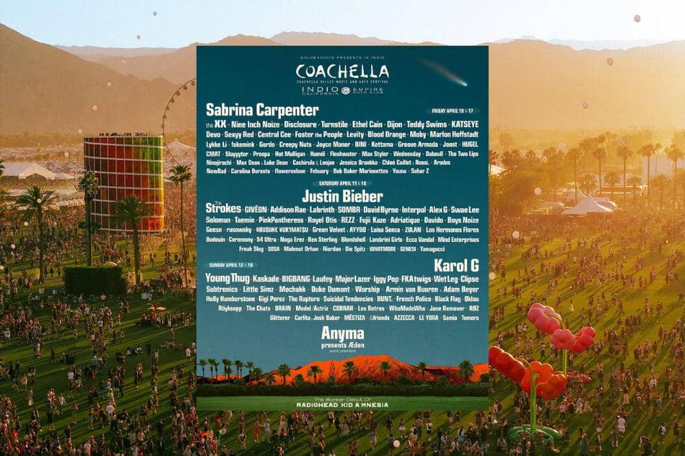 Jadwal Coachella 2026 beserta Lineup Week 1 Lengkap