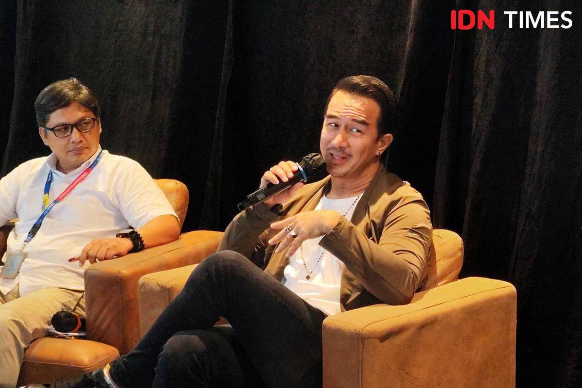 Joe Taslim saat ditemui di Wangsa Kemang, Jakarta, Selasa (16/9/2025)