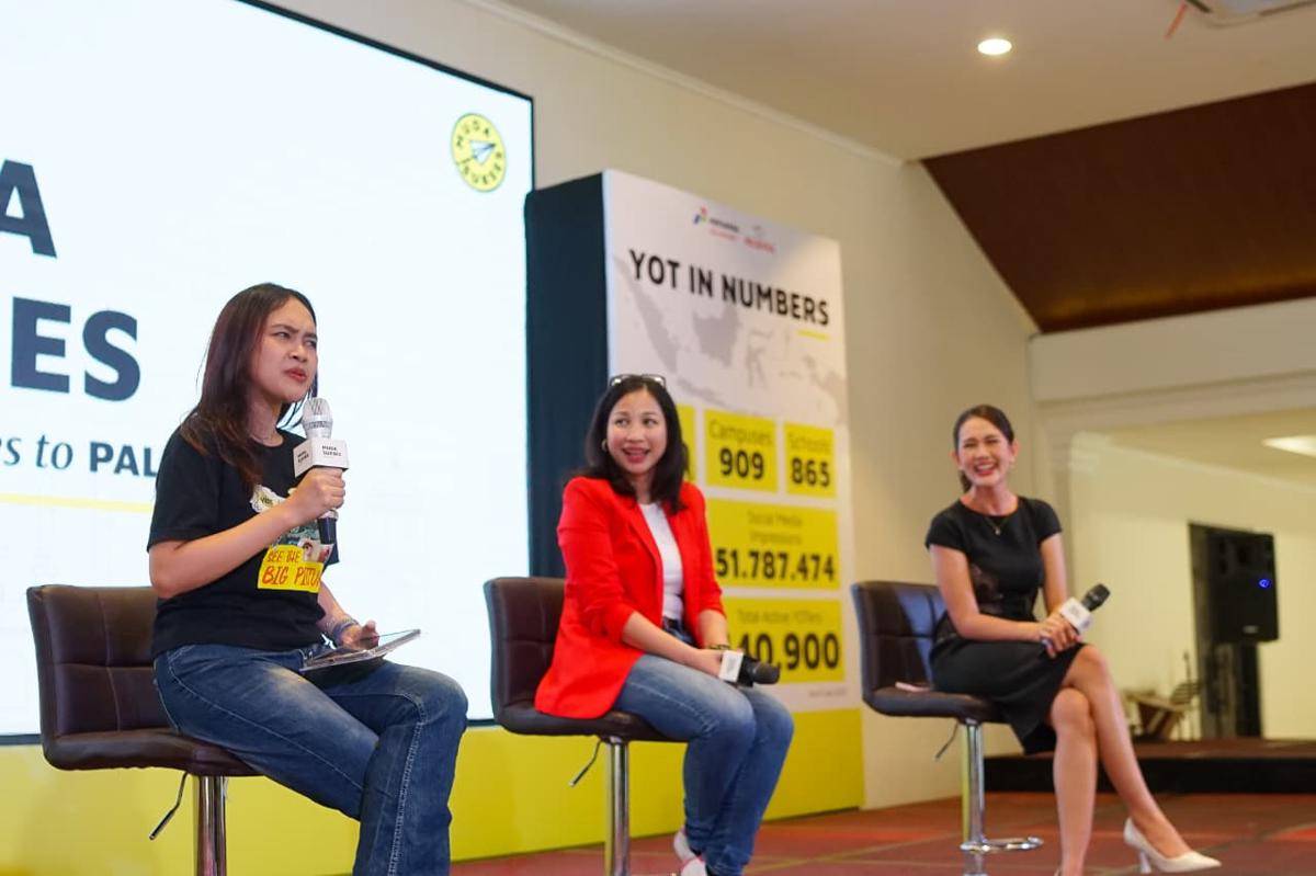 Gelaran Young on Top (YOT) 2025 di Palembang