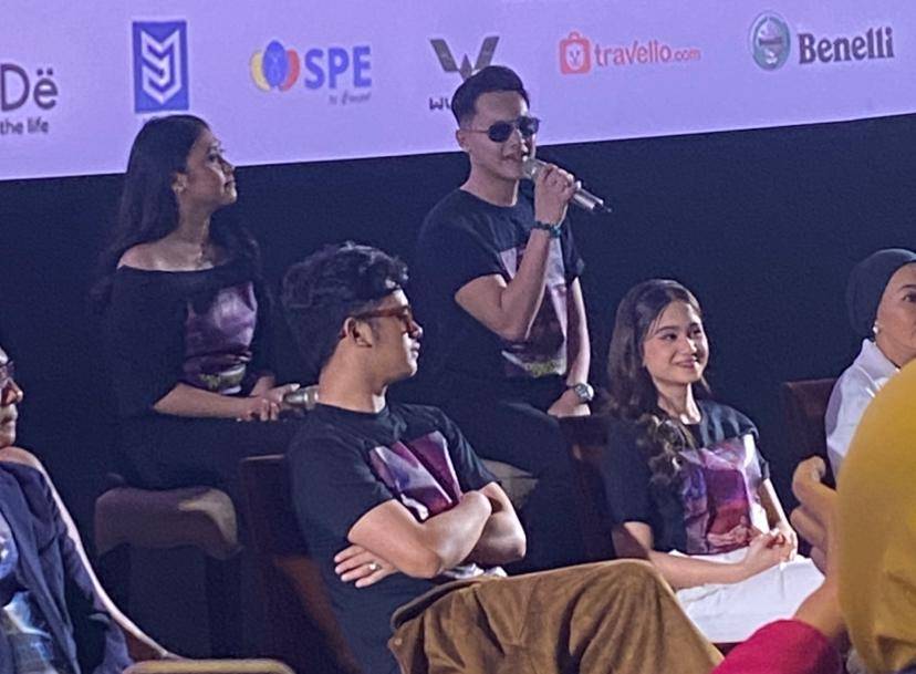potret Tissa Biani di press conference film Dilanjutkan Salah Disudahi Perih di XXI Epicentrum, Jakarta, Rabu (17/9/2025)