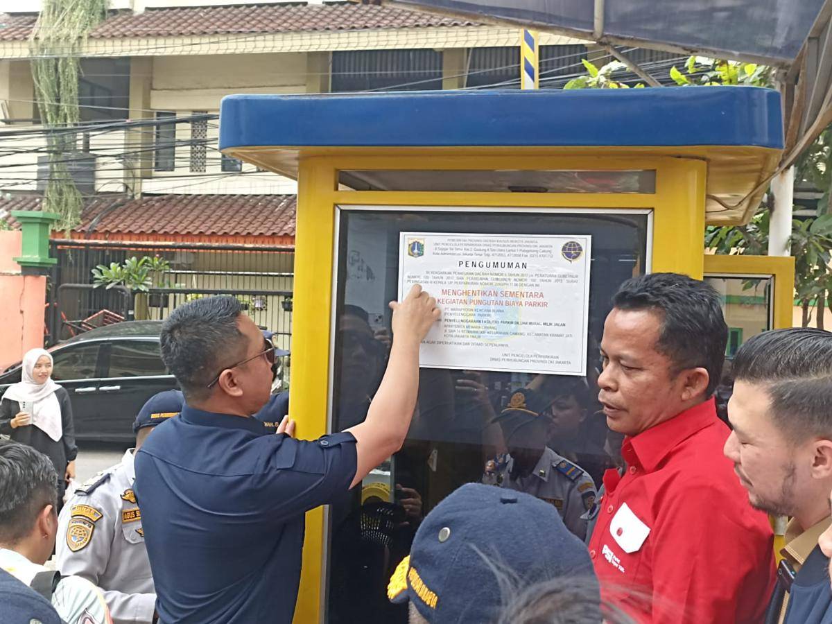 Sidak parkir ilegal