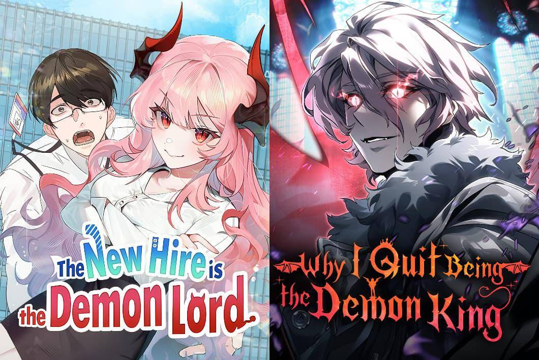 The New Hire is the Demon Lord (kiri) | Why I Quit Being the Demon King (kanan)

