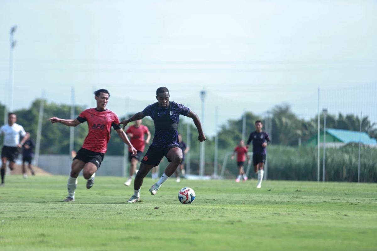 Pemain Persik Kediri saat berlatih. IDN Times/istimewa