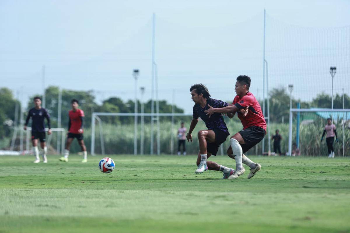 Pemain Persik Kediri saat berlatih. IDN Times/istimewa