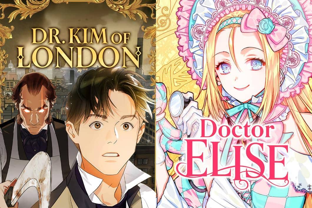 Dr. Kim of London (kiri) | Doctor Elise (kanan)