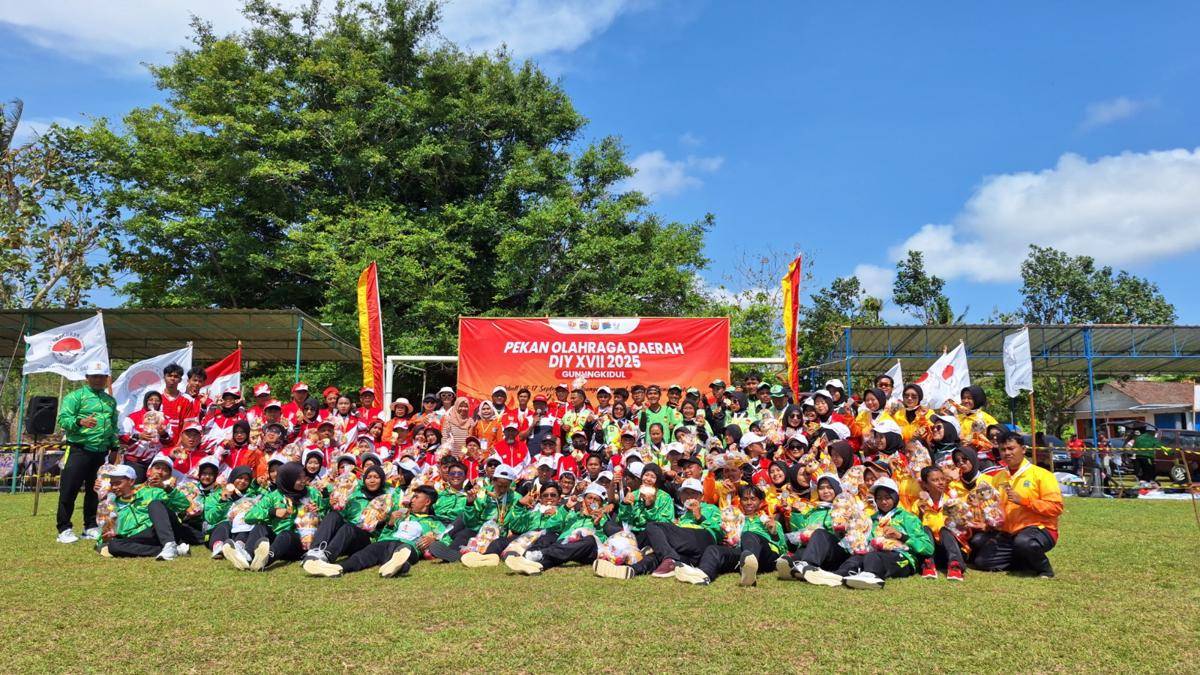 Porda DIY 2025: Yogyakarta Borong 6 Emas di Cabor Gateball