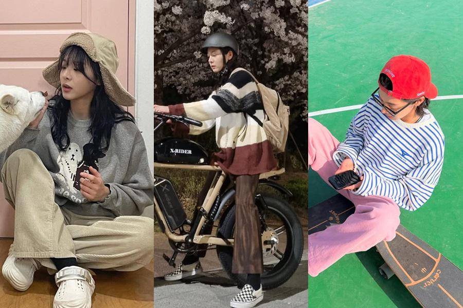 cozy outfit ala Seol In Ah