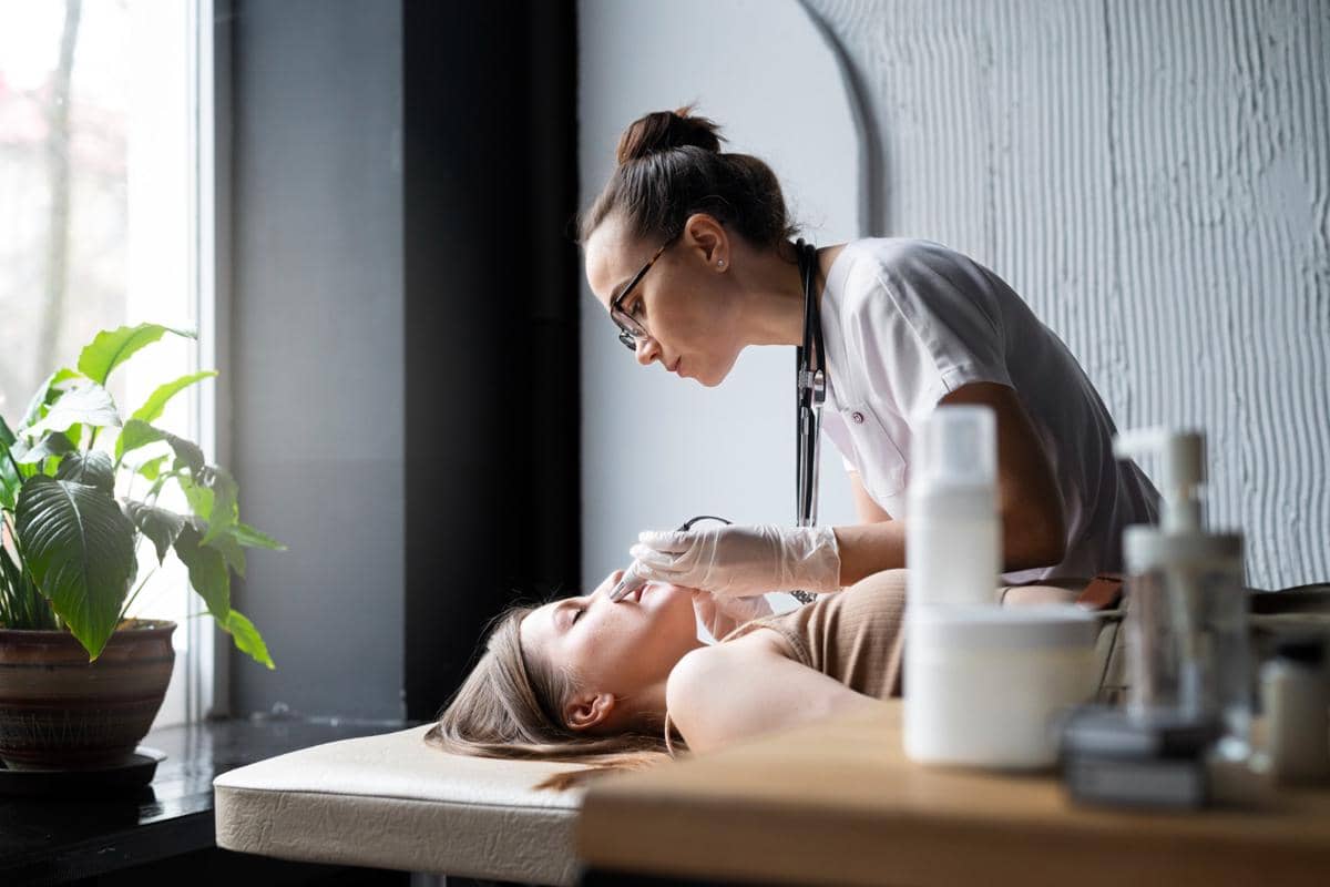 ilustrasi staf klinik kecantikan (freepik.com/freepik)