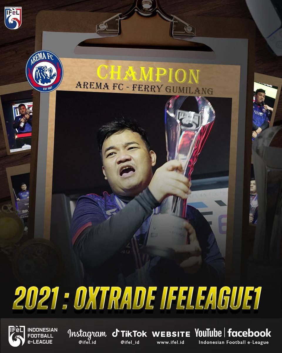 Ferry Gumilang bawa Arema FC juara di musim 2021 