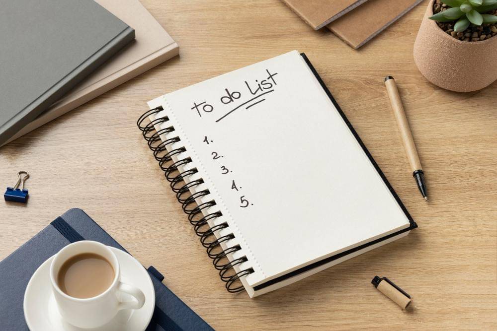 ilustrasi membuat to-do-list