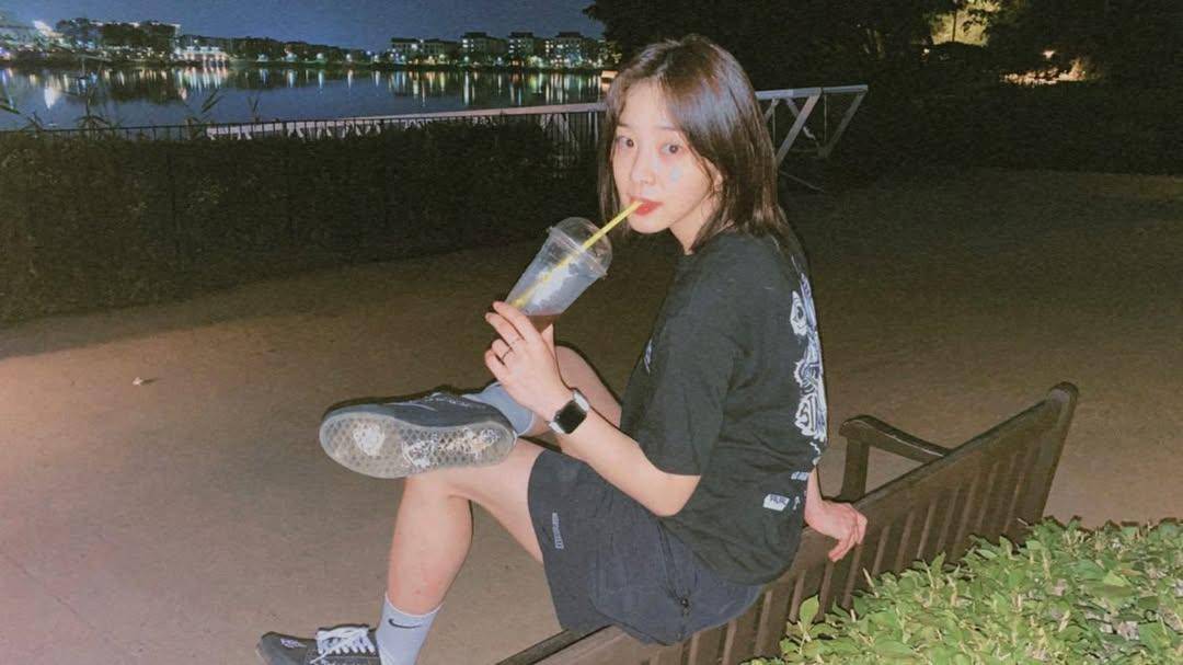 cozy outfit ala Seol In Ah