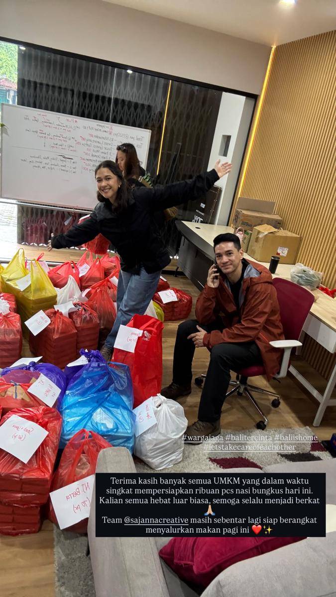 Nana Mirdad dan Andrew White (instagram.com/nanamirdad_)