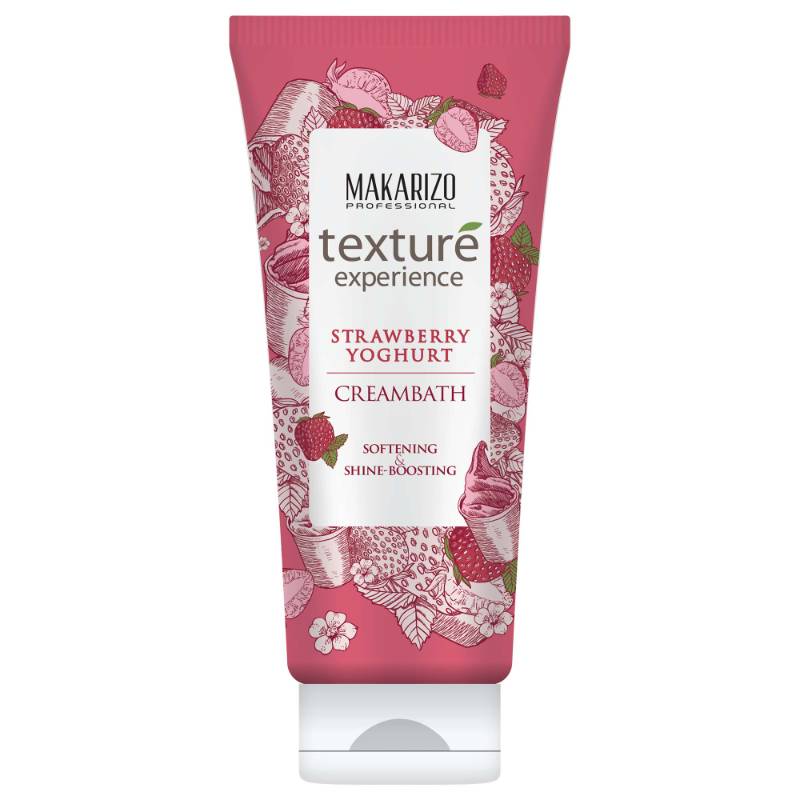 Makarizo - Professional Texture Experience Creambath Strawberry Yoghurt (shopee.co.id/Makarizo Professional Official Shop)